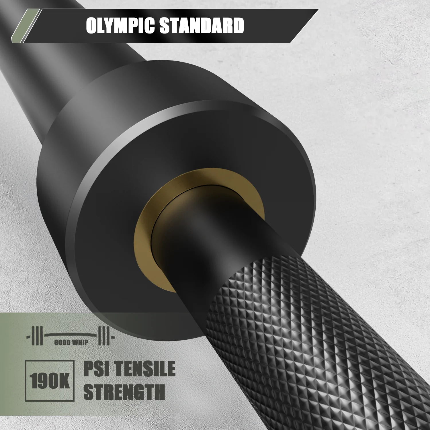 Major Fitness 7ft 20kg Home Gym Barbell - Image 5